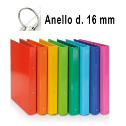 Copertina anelli A4 d16 colori assortiti