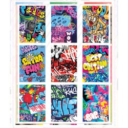 Maxi quad. 50 Special 100gr Graffiti 24+1