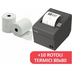 Rotoli reg. cassa termici omol. 48gr 80x80mt