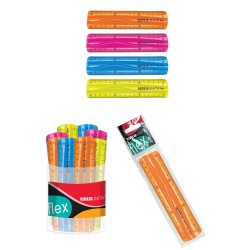 Righelli Flexi cm.15 Tinta Unita