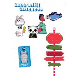 Chiavetta USB 16 GB Tu Zoo 4 soggetti