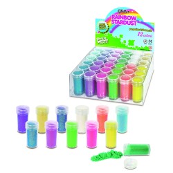 Porporina 6gr - 36pz in 12 colori iridescenti/fluo