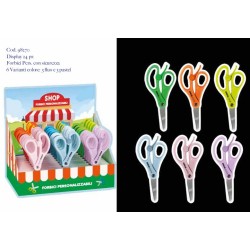 Espositore 24 forbici decimetrate 12cm personaliz.