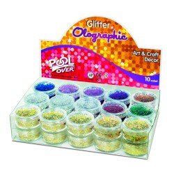 Esp. 30 Porporina 6gr -10 col ass eff. olografico