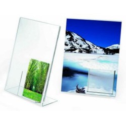 Portadepliant 23x31 in acrilico 10x10