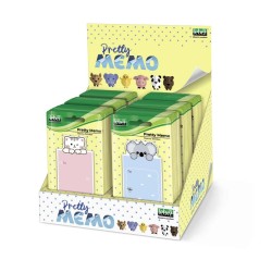 Blister Memo Stick Pretty Memo 6sogg animali
