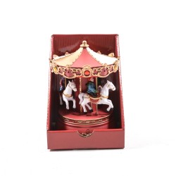 Giostra cavalli musica-luce-movimento h18 batt