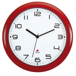 Orologio da parete HORNEW d.30cm ROSSO Alba
