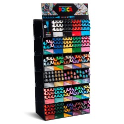 Espositore 348 POSCA PC5M 33 + 11 nuovi colori