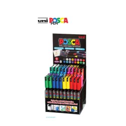 Espositore 80 Marker Posca Pen colori assortiti