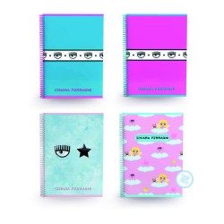 Quaderno A5 spirale CHIARA FERRAGNI 80gr 42ff