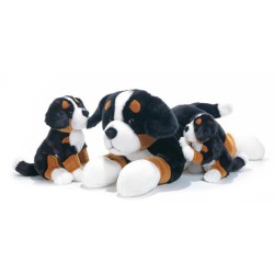 Peluche cane bernese KESSY seduto h 21 cm