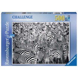 PUZZLE RAV. 500 PZ ZEBRE LA SFIDA
