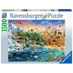 PUZZLE RAV. 1500 PZ MONDO SELVAGGIO