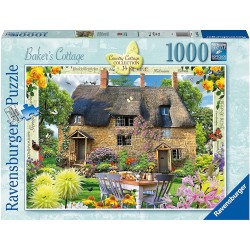 PUZZLE RAVENSBURGER 1000 PZ LA CASETTA DEL FORNAIO