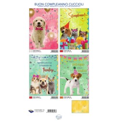 Sc.12 Bg.compleanno Cuccioli 4 sogg 12x18