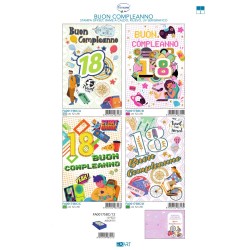 Sc.12 Bg.Compleanno 18 anni 4 sogg 12x18