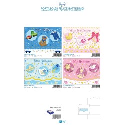 Sc.12 Bg.Battesimo portasoldi 4 sogg 12x18