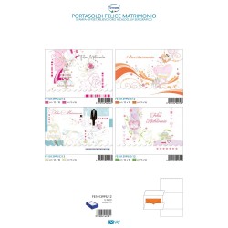 Sc.12 Bg.Matrimonio portasoldi  4 soggetti 12x18