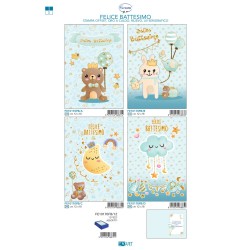 Sc.12 Bg.Battesimo Boy 4 soggetti 12x18
