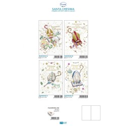 Sc.48 biglietti Cresima 9x14 4 sogg