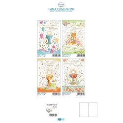 Sc.48 biglietti Prima Comunione 9x14 4 sogg