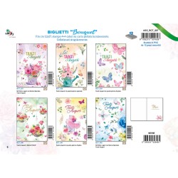 Sc.12 Bg Tanti Auguri Bouquet 6 sogg