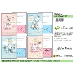 Sc.12 Biglietti BATTESIMO PORTASOLDI vert.12x18