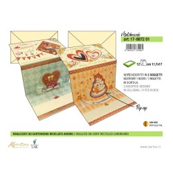 Sc.12 Biglietti Matrimonio PopUp 2sog 12x18