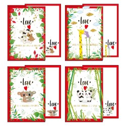 Sc.12 Bg.San Valentino animaletti 4 sogg 12x18