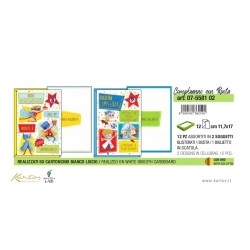 Sc.12 Biglietti Compl. Bimbo rot.1/9 2sog 12x18