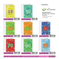 Sc.6 Bg.compleanno Decenni 18-30/90 1 sog 12x18