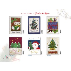 Sc.12 Bg Natale Carta di Riso 6 sog