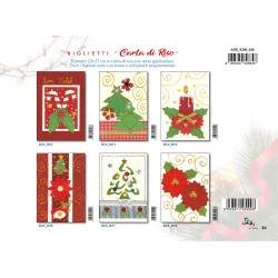 Sc.12 Bg Natale Carta di Riso 6 sog
