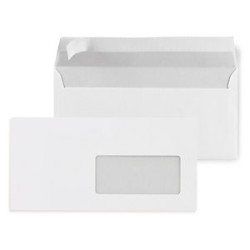 Cf. 500 Buste Strip con finestra 11x23 90gr 148