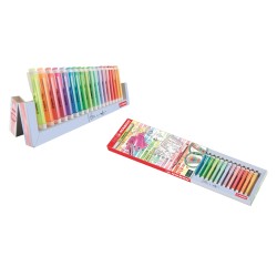 Deskset 18 Evidenziatori Stabilo SWING fluo+pastel