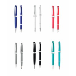 PARURE BAILEY LIGHT Penna sfera + stilografica