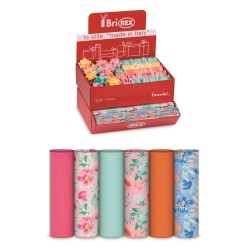 Esp. BriRex Camelia carta raso+stelle+rocchetti