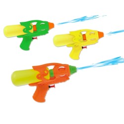 PISTOLA AD ACQUA 19 CM - 3 COLORI ASSORTITI