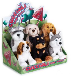 LELLY CUCCIOLI C/VOCE CANI 6 soggetti h 17