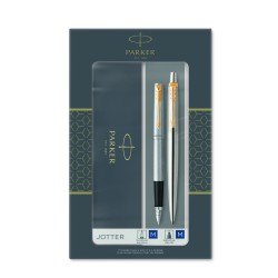 Duo Set Parker Jotter SS GT Sfera + Stilografica