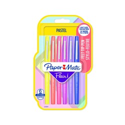 Blister 6 Papermate Flair Pastel