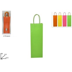Cf.24 shopper bottiglia carta 4 colori primavera