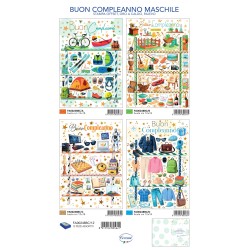 Sc.12 Bg.COMPLEANNO maschile 12x18 4s
