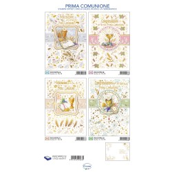 Sc.12 Bg.Prima Comunione Felicit. 4 sogg 12x18