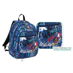 Zaino Advanced Yub Colorful Graffiti 552