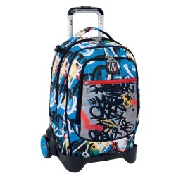 Zaino Trolley Yub Colorful Graffiti 899