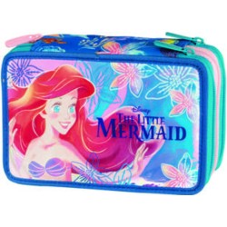 Astuccio 3 Zip La Sirenetta Watch Me Shine