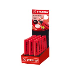 Espositore 15 Stabilo Boss ROSSO