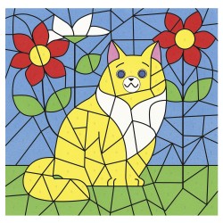 Graffy Colora con i numeri Gatti Avenue Mandarine | COLORARE 